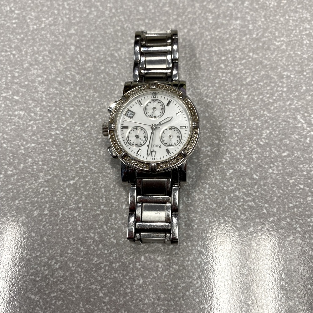 Bulova Mother of Peal women’s watch.